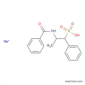 Molecular Structure of 89717-25-9 (Benzeneethanesulfonic acid, b-(benzoylamino)-b-methyl-, monosodium
salt)