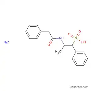 Molecular Structure of 89717-26-0 (Benzeneethanesulfonic acid, b-methyl-b-[(phenylacetyl)amino]-,
monosodium salt)