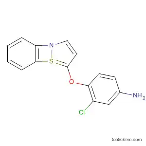 Molecular Structure of 89721-69-7 (Benzenamine, 4-(1,2-benzisothiazol-5-yloxy)-3-chloro-)