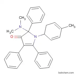 Molecular Structure of 89722-99-6 (3H-Pyrrol-3-one,
2-(dimethylamino)-1,2-dihydro-1-(4-methylphenyl)-2,4,5-triphenyl-)
