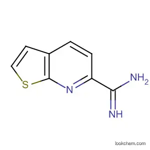 Molecular Structure of 89723-22-8 (Thieno[2,3-b]pyridine-6-carboximidamide)