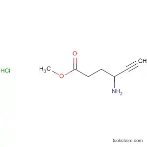 Molecular Structure of 89740-53-4 (5-Hexynoic acid, 4-amino-, methyl ester, hydrochloride)