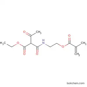Molecular Structure of 89761-55-7 (Butanoic acid,
2-[[[2-[(2-methyl-1-oxo-2-propenyl)oxy]ethyl]amino]carbonyl]-3-oxo-,
ethyl ester)