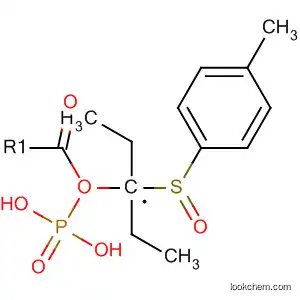 Molecular Structure of 89764-35-2 (Phosphonic acid, [[(4-methylphenyl)sulfinyl]methyl]-, diethyl ester, (R)-)