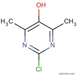 Molecular Structure of 89808-09-3 (5-Pyrimidinol, 2-chloro-4,6-dimethyl-)