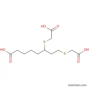 Molecular Structure of 89808-60-6 (Octanoic acid, 6,8-bis[(carboxymethyl)thio]-)