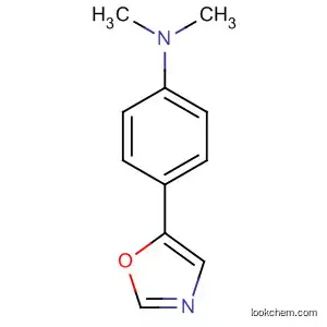 Molecular Structure of 89808-78-6 (Benzenamine, N,N-dimethyl-4-(5-oxazolyl)-)