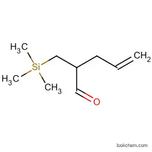 Molecular Structure of 89809-24-5 (4-Pentenal, 2-[(trimethylsilyl)methyl]-)