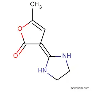 Molecular Structure of 89810-14-0 (2(3H)-Furanone, dihydro-3-(2-imidazolidinylidene)-5-methyl-)