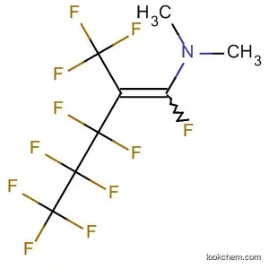 Molecular Structure of 89810-75-3 (1-Penten-1-amine,
1,3,3,4,4,5,5,5-octafluoro-N,N-dimethyl-2-(trifluoromethyl)-)