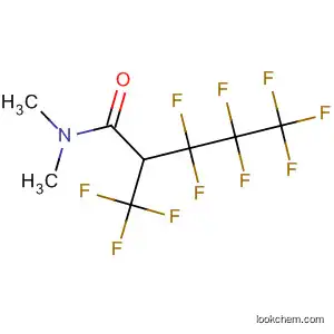 Molecular Structure of 89810-83-3 (Pentanamide,
3,3,4,4,5,5,5-heptafluoro-N,N-dimethyl-2-(trifluoromethyl)-)