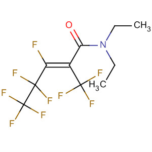 2-Pentenamide, N,N-diethyl-3,4,4,5,5,5-hexafluoro-2-(trifluoromethyl)-,  (E)-