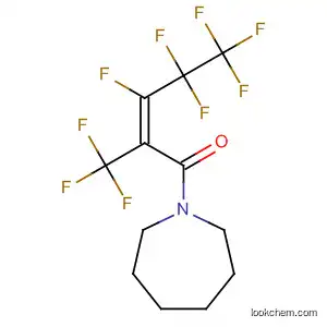 Molecular Structure of 89810-95-7 (1H-Azepine,
1-[3,4,4,5,5,5-hexafluoro-1-oxo-2-(trifluoromethyl)-2-pentenyl]hexahydro
-, (Z)-)