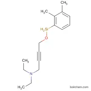 Molecular Structure of 89813-14-9 (2-Butyn-1-amine, 4-[(dimethylphenylsilyl)oxy]-N,N-diethyl-)