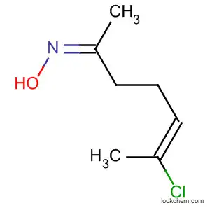 Molecular Structure of 89849-48-9 (5-Hepten-2-one, 6-chloro-, oxime, (Z,E)-)