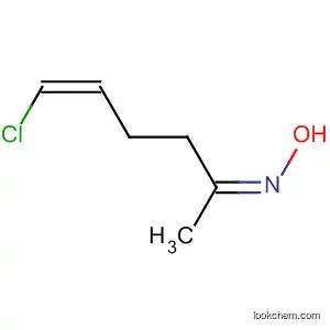 Molecular Structure of 89849-50-3 (5-Hexen-2-one, 6-chloro-, oxime, (Z,Z)-)