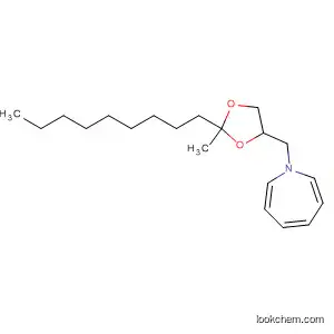 Molecular Structure of 89857-78-3 (1H-Azepine, hexahydro-1-[(2-methyl-2-nonyl-1,3-dioxolan-4-yl)methyl]-)
