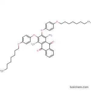 Molecular Structure of 89868-54-2 (9,10-Anthracenedione, 1,4-diamino-2,3-bis[4-(octyloxy)phenoxy]-)