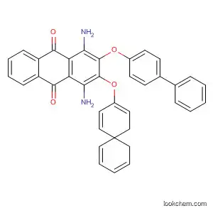 Molecular Structure of 89868-56-4 (9,10-Anthracenedione, 1,4-diamino-2,3-bis([1,1'-biphenyl]-4-yloxy)-)