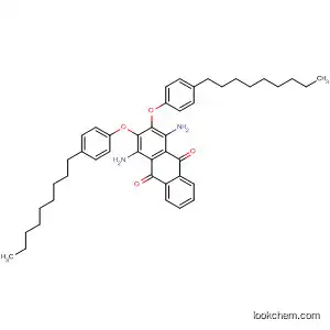 Molecular Structure of 89868-57-5 (9,10-Anthracenedione, 1,4-diamino-2,3-bis(4-nonylphenoxy)-)