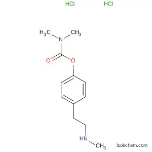 Molecular Structure of 89878-32-0 (Carbamic acid, dimethyl-, 4-[2-(methylamino)ethyl]-1,2-phenylene ester,
monohydrochloride)