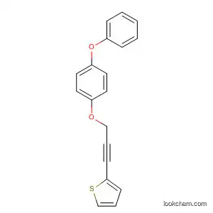 Molecular Structure of 89878-39-7 (Thiophene, 2-[3-(4-phenoxyphenoxy)-1-propynyl]-)