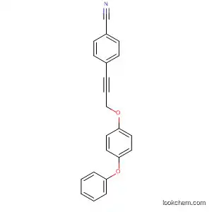 Molecular Structure of 89878-41-1 (Benzonitrile, 4-[3-(4-phenoxyphenoxy)-1-propynyl]-)
