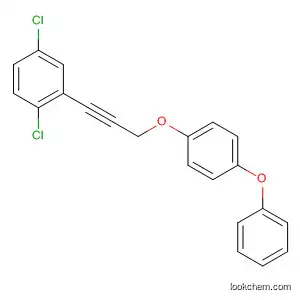 Molecular Structure of 89878-46-6 (Benzene, 1-[[3-(2,5-dichlorophenyl)-2-propynyl]oxy]-4-phenoxy-)