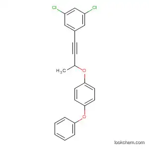 Molecular Structure of 89878-48-8 (Benzene,
1-[[3-(3,5-dichlorophenyl)-1-methyl-2-propynyl]oxy]-4-phenoxy-)