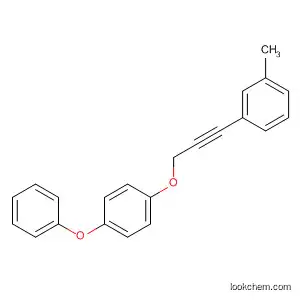 Molecular Structure of 89878-56-8 (Benzene, 1-[[3-(3-methylphenyl)-2-propynyl]oxy]-4-phenoxy-)