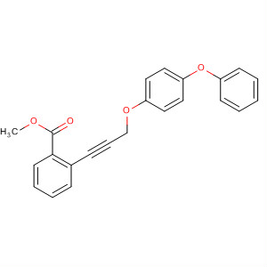 Benzoic acid, 2-[3-(4-phenoxyphenoxy)-1-propynyl]-, methyl ester