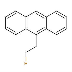 Molecular Structure of 89889-41-8 (Anthracene, 9-(2-fluoroethyl)-)