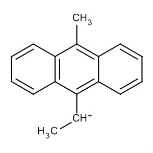 Molecular Structure of 89889-45-2 (Ethylium, 1-(10-methyl-9-anthracenyl)-)