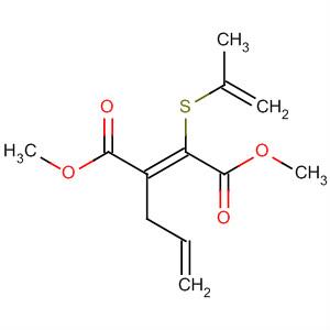 Molecular Structure of 89889-93-0 (2-Butenedioic acid, 2-(2-propenyl)-3-(2-propenylthio)-, dimethyl ester,
(Z)-)