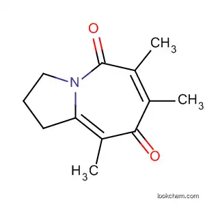 Molecular Structure of 89890-38-0 (1H-Pyrrolo[1,2-a]azepine-5,8-dione, 2,3-dihydro-6,7,9-trimethyl-)