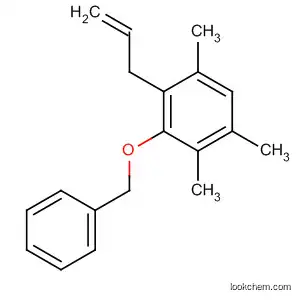 Molecular Structure of 89890-48-2 (Benzene, 1,2,5-trimethyl-3-(phenylmethoxy)-4-(2-propenyl)-)