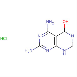 Molecular Structure of 89891-03-2 (Pyrimido[4,5-d]pyrimidin-4-ol, 5,7-diamino-1,4-dihydro-,
monohydrochloride)