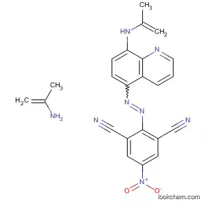 Molecular Structure of 89903-79-7 (1,3-Benzenedicarbonitrile,
2-[[8-(di-2-propenylamino)-5-quinolinyl]azo]-5-nitro-)
