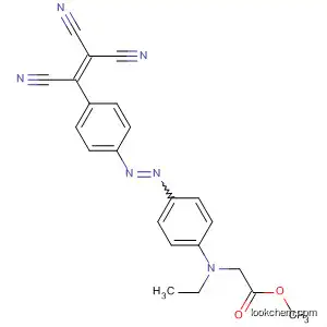 Molecular Structure of 89904-03-0 (Glycine, N-ethyl-N-[4-[[4-(tricyanoethenyl)phenyl]azo]phenyl]-, methyl
ester)