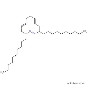Molecular Structure of 89911-42-2 (1,2-Diazacyclododeca-1,5,9-triene, 3,12-didecyl-)