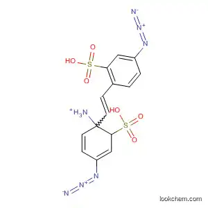 Molecular Structure of 89911-46-6 (Benzenesulfonic acid, 2,2'-(1,2-ethenediyl)bis[5-azido-, ammonium salt)