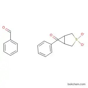 Molecular Structure of 89913-65-5 (Methanone, (tetrahydro-1,1-dioxido-3,4-thiophenediyl)bis[phenyl-)