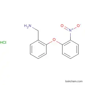 Molecular Structure of 89914-08-9 (Benzenemethanamine, 2-(2-nitrophenoxy)-, monohydrochloride)