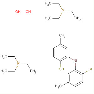 Molecular Structure of 89935-19-3 (Nickel, bis(4-methylbenzenethiolato)bis(triethylphosphine)-)