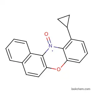 Molecular Structure of 89984-88-3 (5H-Benzo[a]phenoxazin-5-one, 6-cyclopropyl-)
