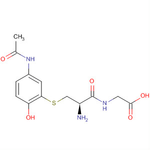 Molecular Structure of 89986-37-8 (Glycine, N-[S-[5-(acetylamino)-2-hydroxyphenyl]-L-cysteinyl]-)