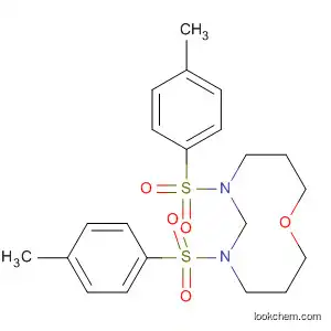 Molecular Structure of 89990-41-0 (2H-1,5,7-Oxadiazecine, octahydro-5,7-bis[(4-methylphenyl)sulfonyl]-)