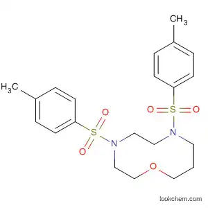 Molecular Structure of 89990-44-3 (2H-1,4,7-Oxadiazecine, octahydro-4,7-bis[(4-methylphenyl)sulfonyl]-)