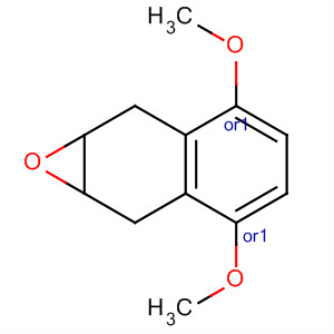 Molecular Structure of 89991-07-1 (Naphth[2,3-b]oxirene, 1a,2,7,7a-tetrahydro-3,6-dimethoxy-, trans-)