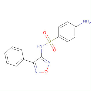 Molecular Structure of 89991-98-0 (Benzenesulfonamide, 4-amino-N-(4-phenyl-1,2,5-oxadiazol-3-yl)-)